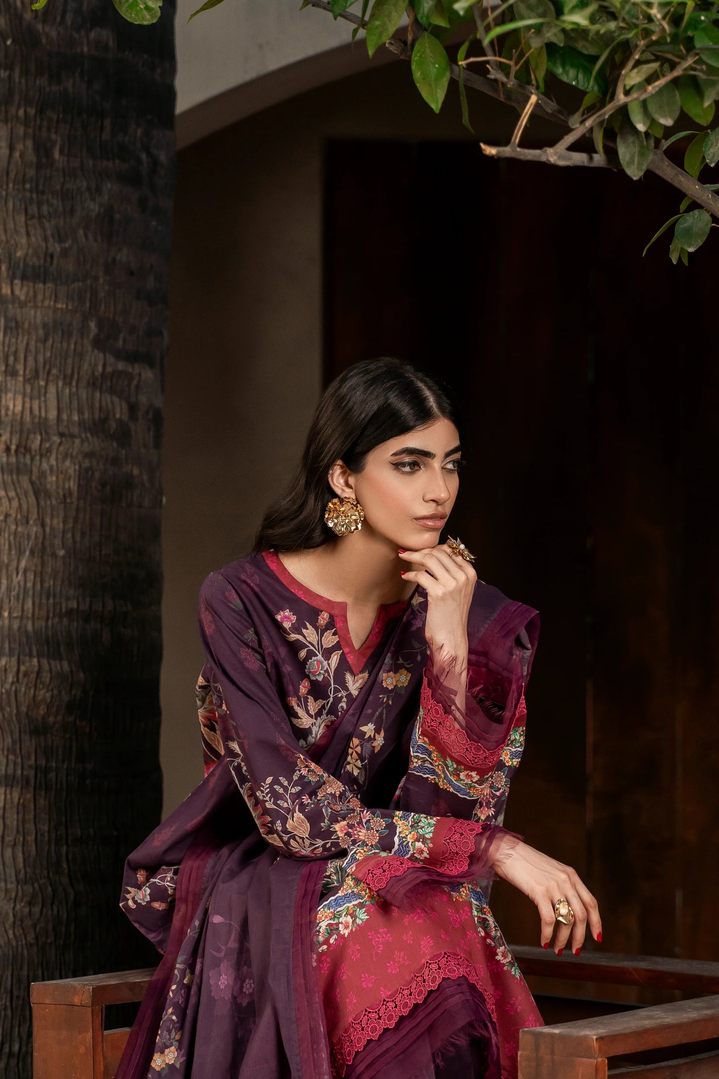 Firdous Kameez & Trouser- D #145