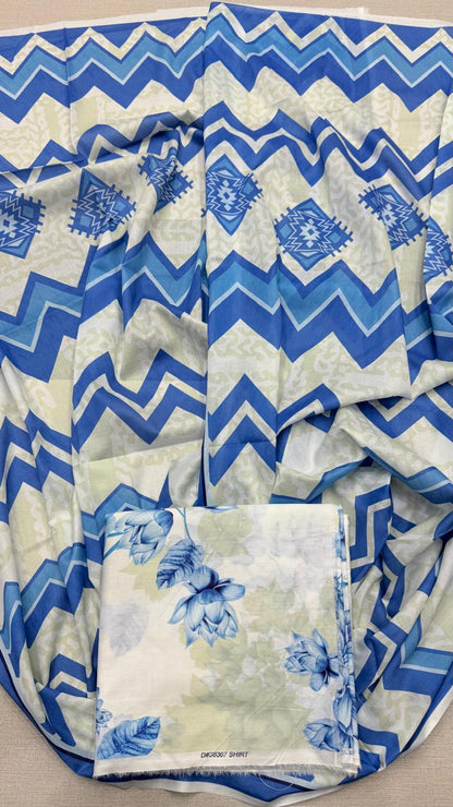 3 Piece Supima Lawn - Fervion