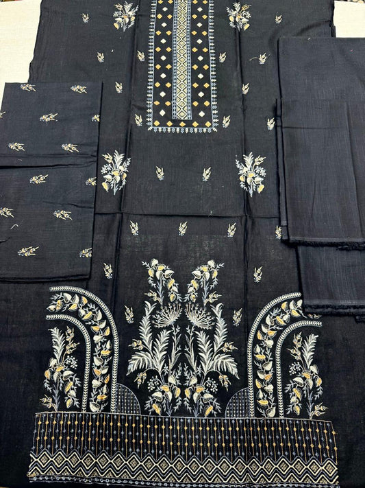 2Pc Stylo Embroidered Unstitched Suit