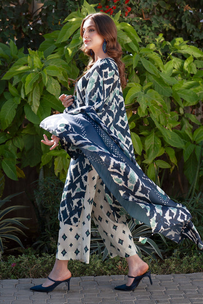 3 Piece Supima Lawn - Colors