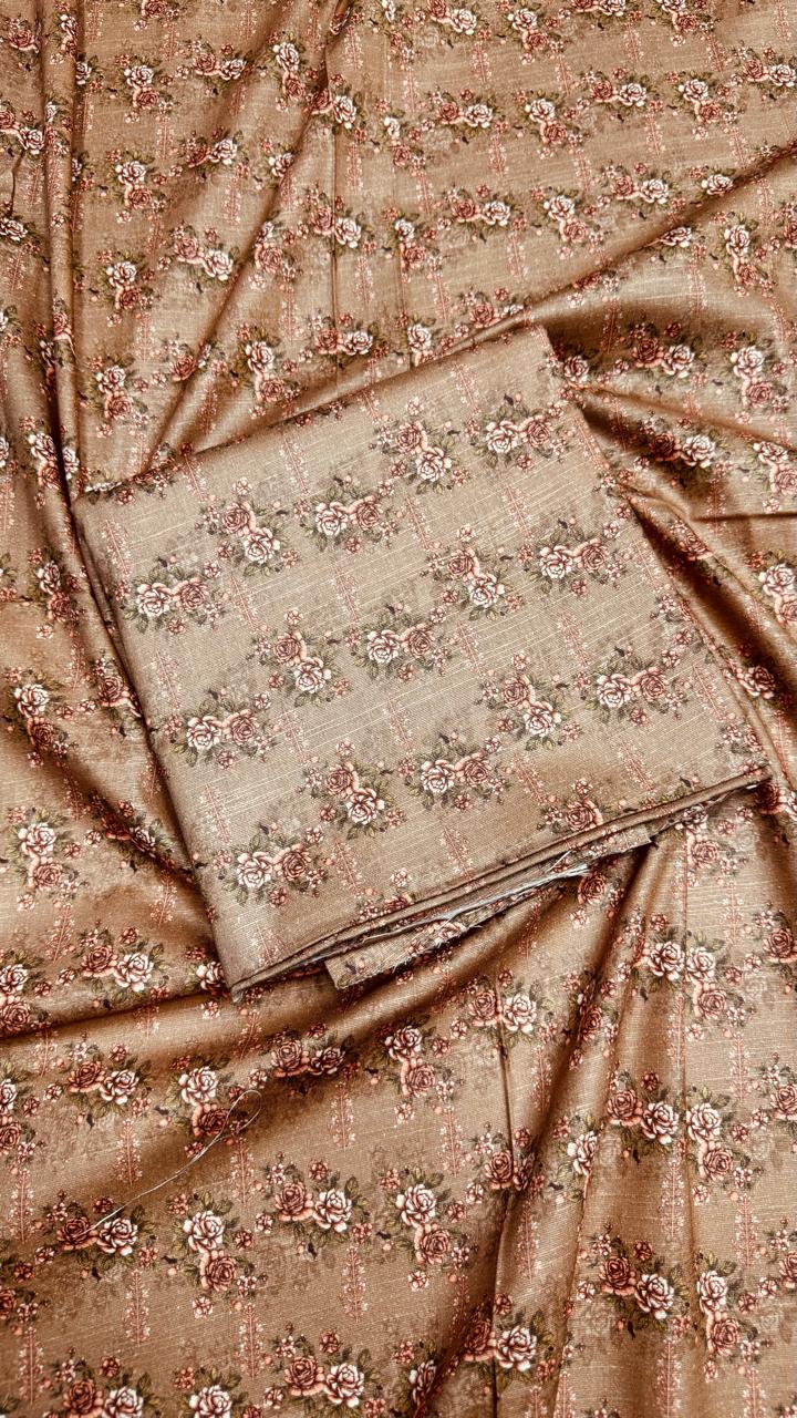 2Pc Khaddar Unstitched Suit