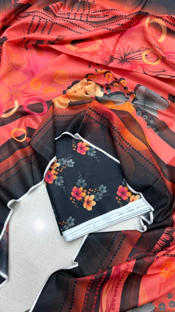 3 Piece Supima Lawn - #37901