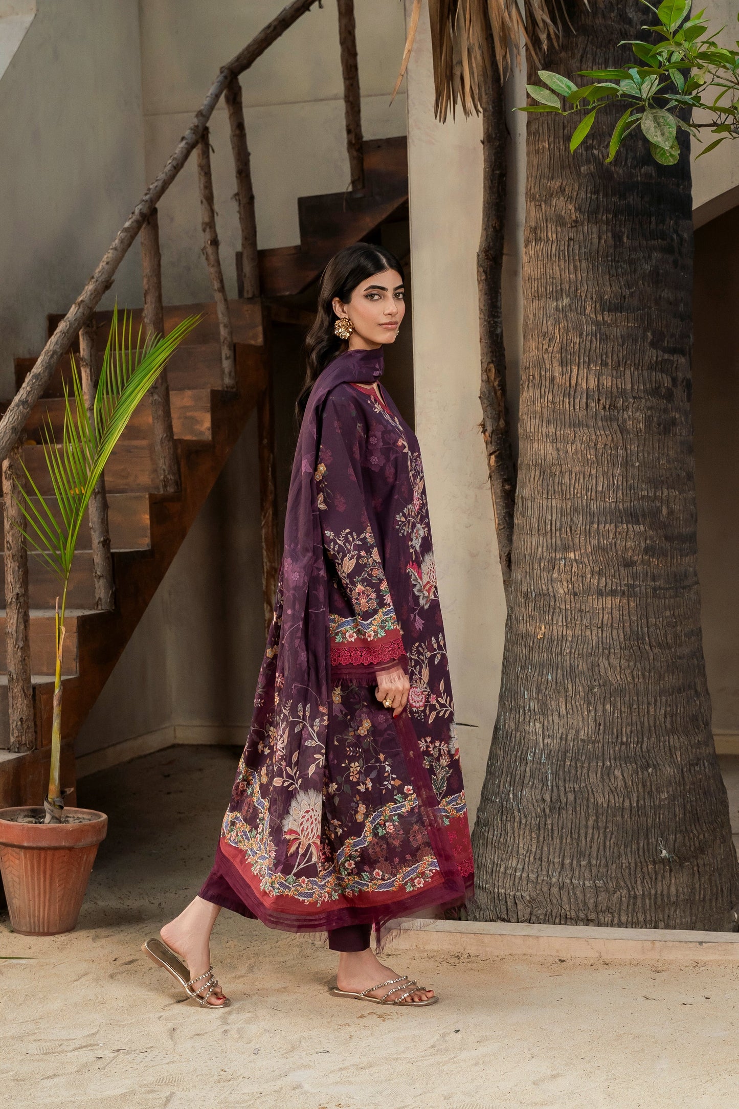 Firdous Kameez & Trouser- D #145
