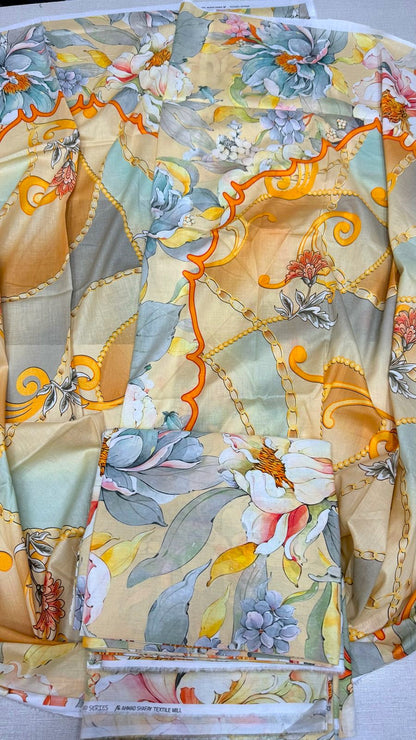 3 Piece Supima Lawn - Colors