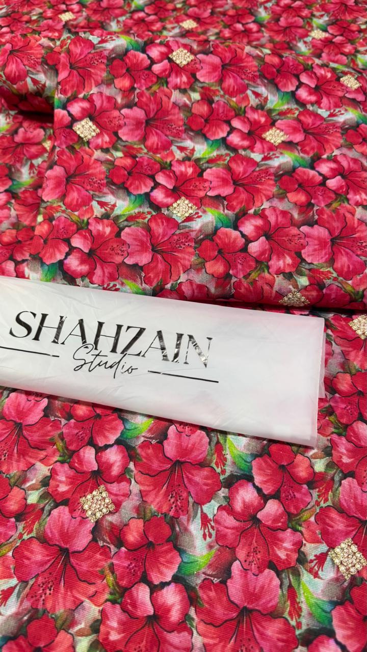 SHAHZAIN ORIGINAL BRIGHT MAROON